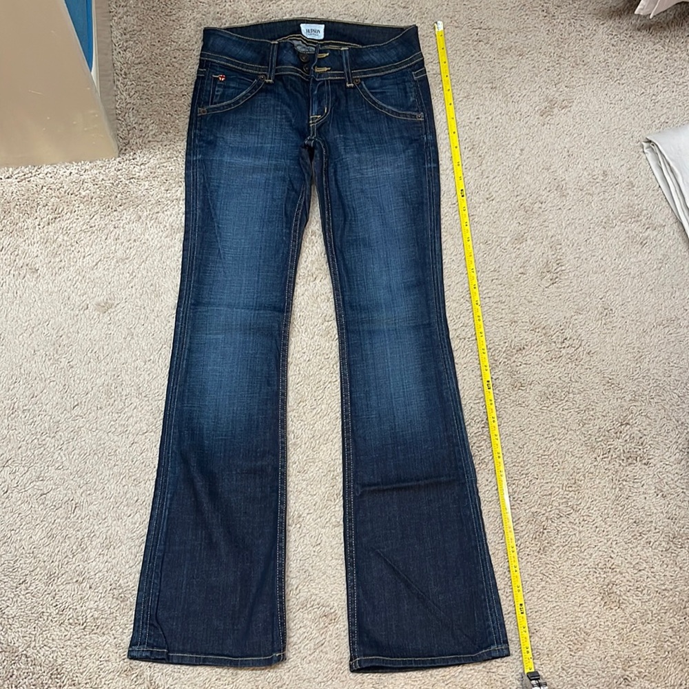 Hudson signature petite bootcut jeans, size 24